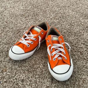 Nice orange converse